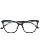 Dior Eyewear Cat-eye Square Glasses - Black