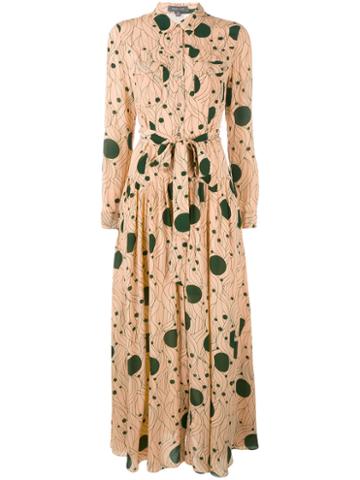 Maryling Drop Waist Shirt Dress, Women's, Size: 38, Nude/neutrals, Silk