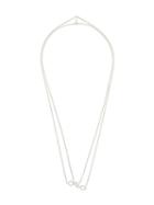 Maison Margiela Gender Symbol Multi-strand Necklace, Men's, Metallic