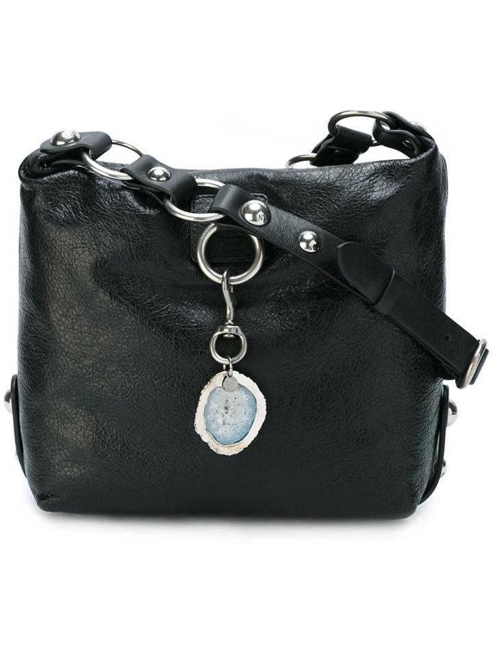 Lanvin Medium 'marguerite' Hobo Bag, Women's, Black