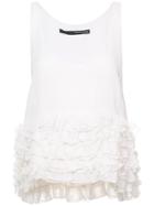 Thomas Wylde Lucid Tank Top - White