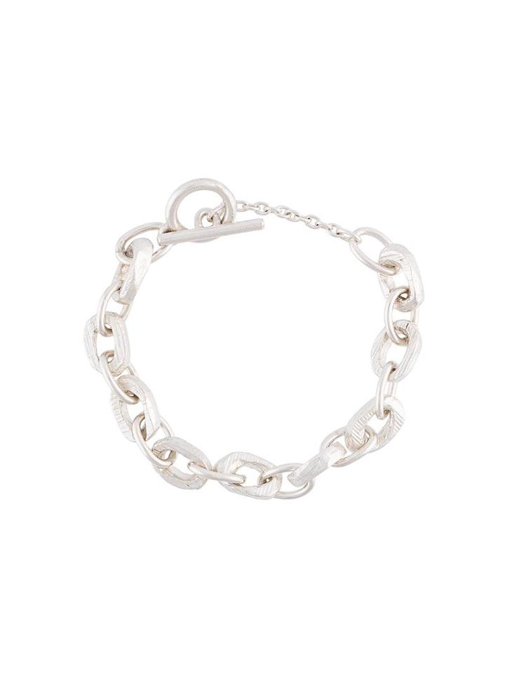 Henson 'carved Chain' Bracelet, Adult Unisex, Metallic