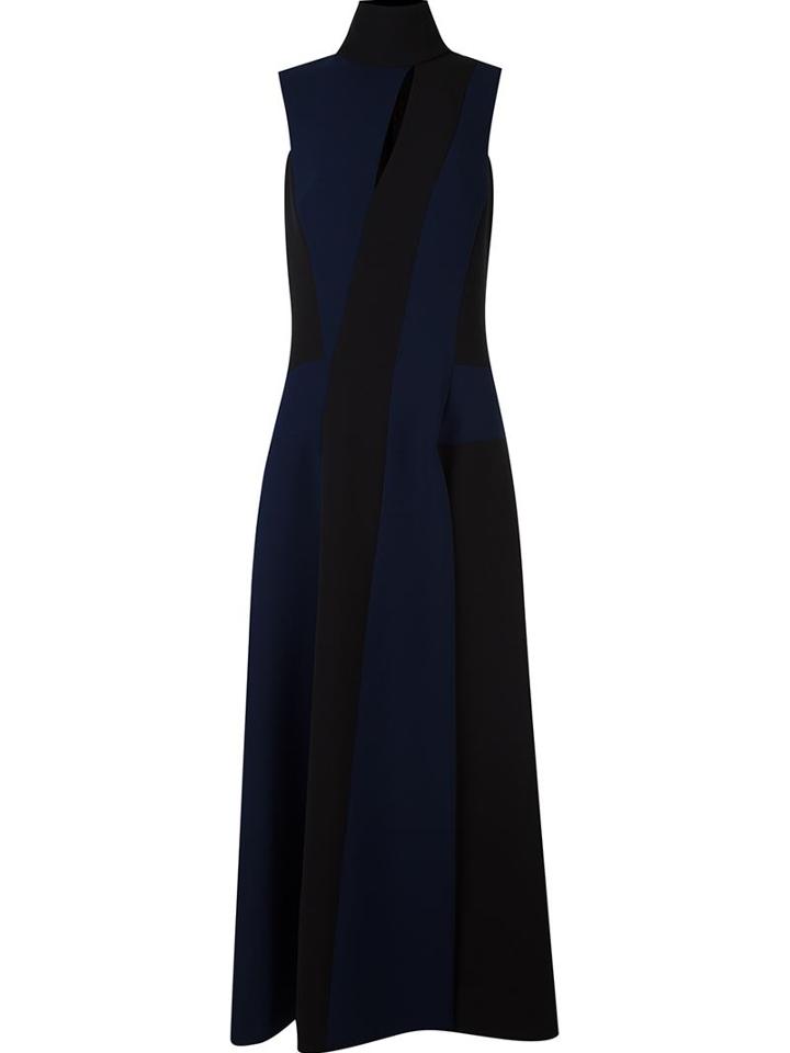 Giuliana Romanno Turtle Neck Fitted Dress
