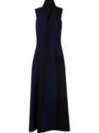 Giuliana Romanno Turtle Neck Fitted Dress