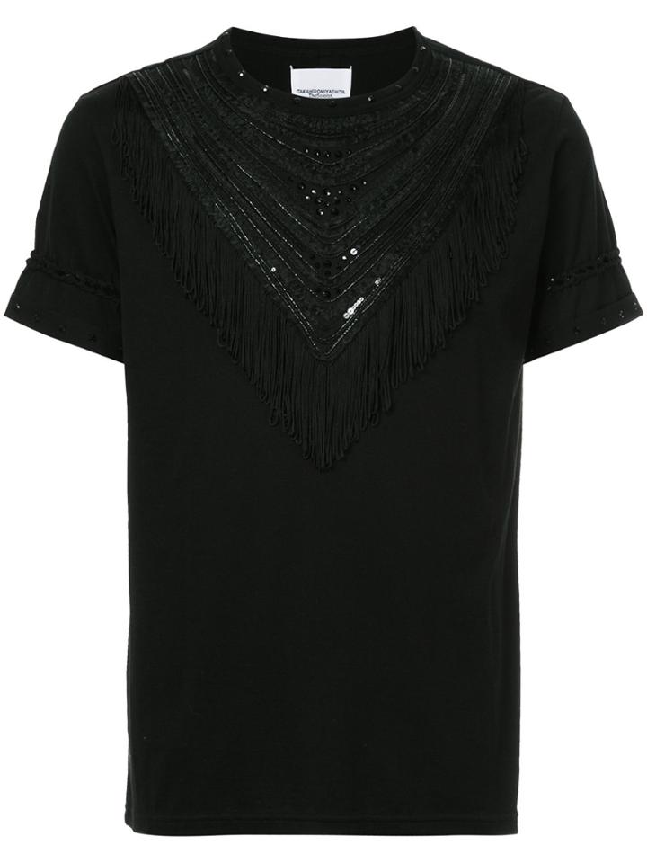 Takahiromiyashita The Soloist Embellished Neck T-shirt - Black