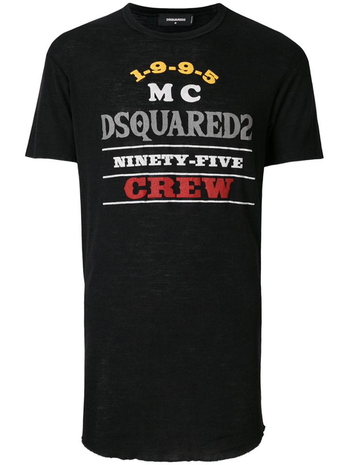 Dsquared2 Ninety-five Crew T-shirt - Black