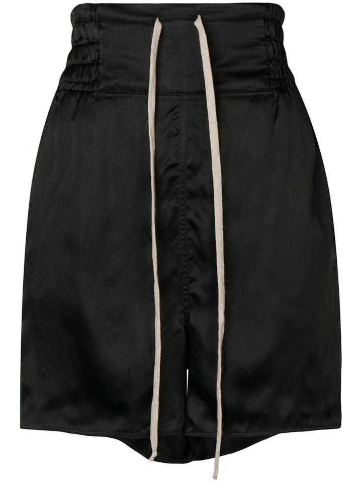 Rick Owens Boxing Shorts - Black