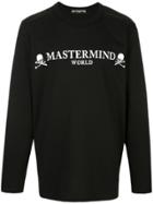 Mastermind World Skull Logo Long Sleeve T-shirt - Black