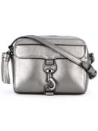 Rebecca Minkoff Metallic (grey) Cross-body Bag, Women's, Calf Leather/polyester