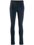 Balenciaga Pre-owned 2000s Skinny-fit Trousers - Blue