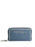 Diesel Zip-around Wallet - Blue