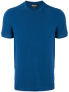 Giorgio Armani Basic Casual T-shirt - Blue