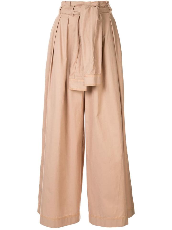 Aje Edwards Trousers - Brown