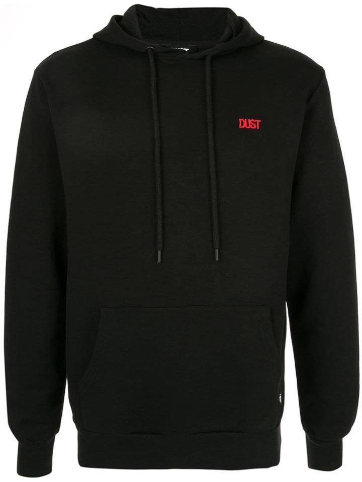 Dust Eva Printed Hoodie - Black