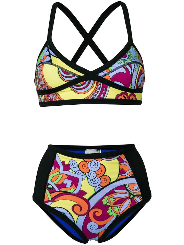 Etro Reversible Bikini Set - Black