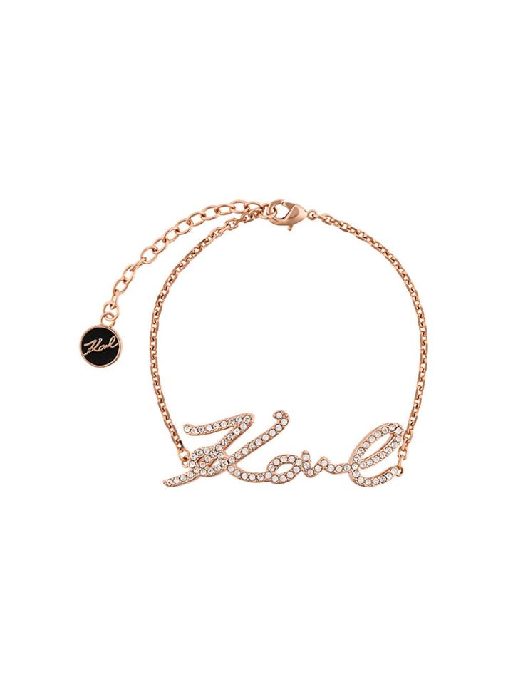 Karl Lagerfeld Karl Signature Bracelet - Gold