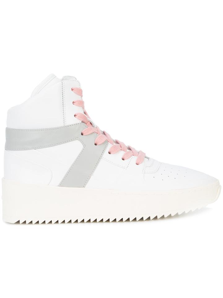 Fear Of God Multi Lace Hi Tops - White