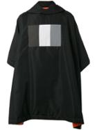 Komakino - Hooded Poncho - Men - Nylon - One Size, Black, Nylon