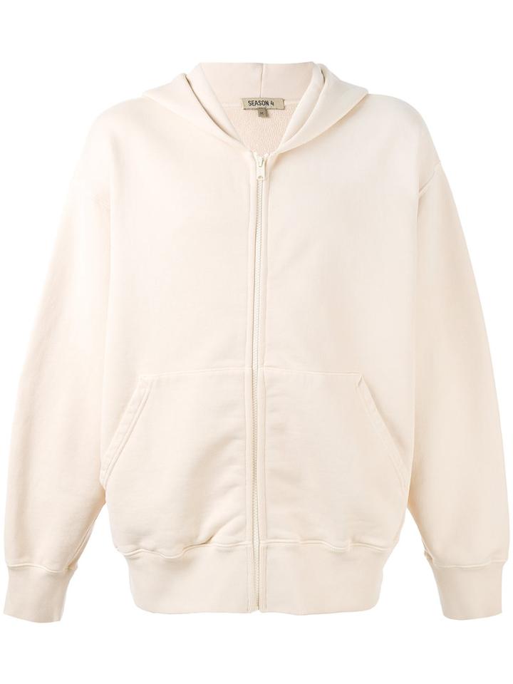 Yeezy - Oversized Hoodie - Unisex - Cotton - M, Nude/neutrals, Cotton