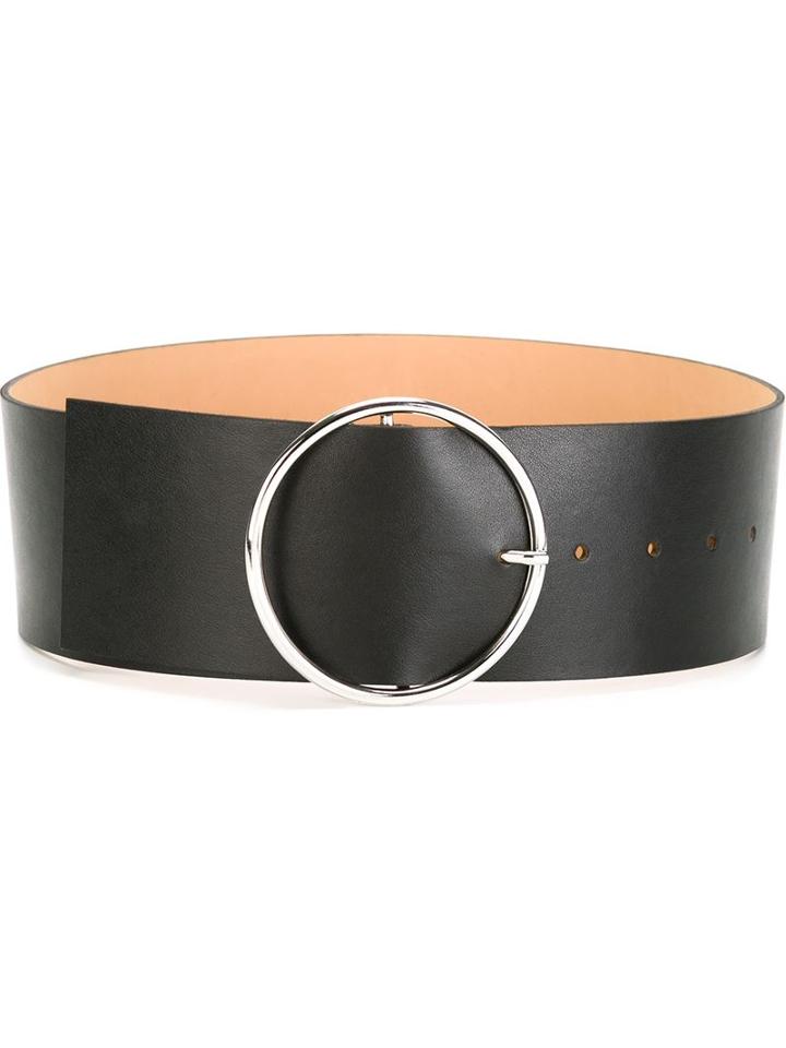 Mcq Alexander Mcqueen Circle Buckle Wide Belt