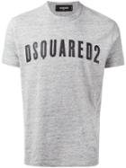 Dsquared2 - Logo Printed T-shirt - Men - Cotton - Xl, Grey, Cotton