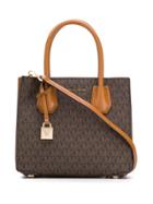 Michael Michael Kors Accordion Medium Tote Bag - Brown