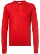 Lanvin Round Neck Jumper - Red