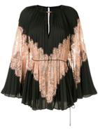 Ginger & Smart Amalgamate Pleated Blouse - Black