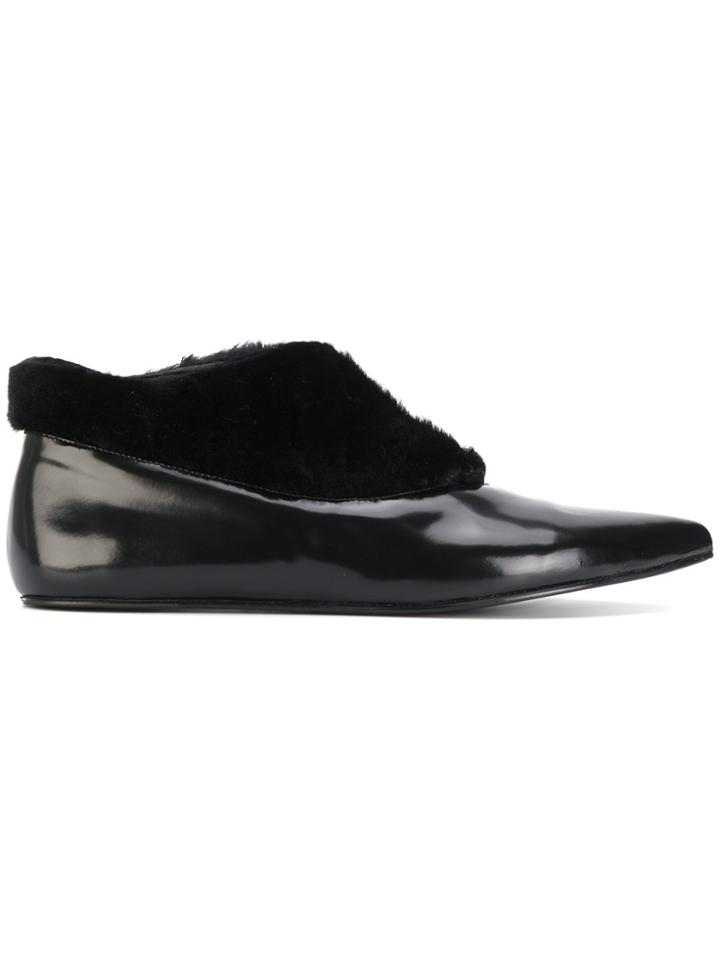 Paloma Barceló Pointed Booties - Black