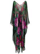 Amir Slama Floral Print Kaftan - Unavailable