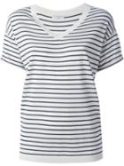 Brunello Cucinelli Striped Knitted Top