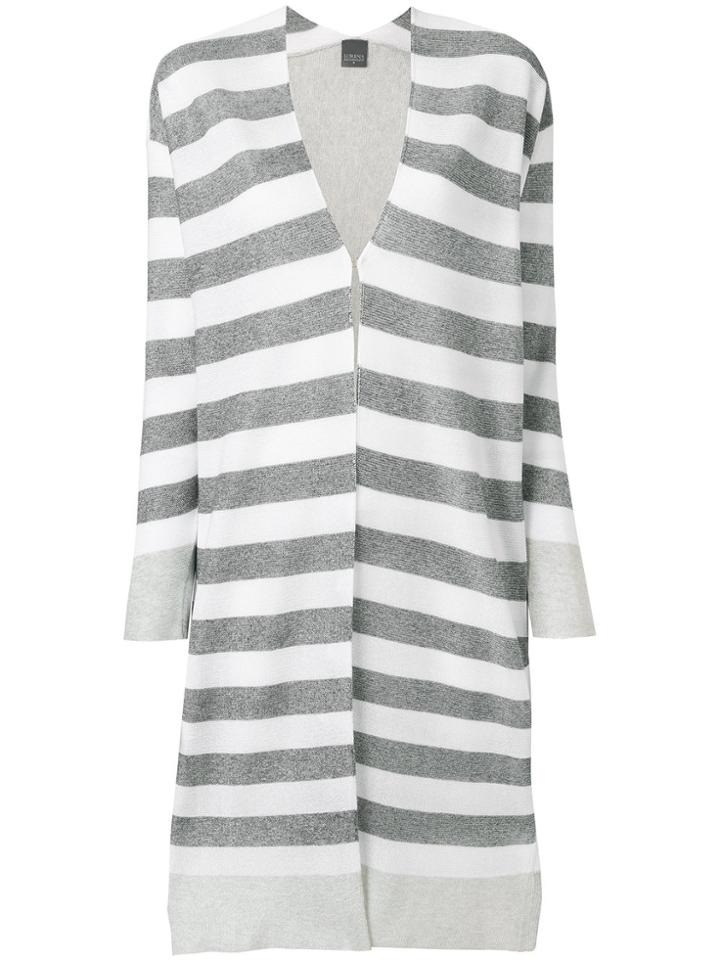 Lorena Antoniazzi Striped Cardigan - Grey