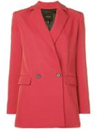 Robert Rodriguez Double-breasted Blazer - Red