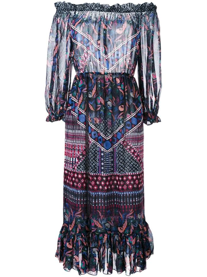 Saloni 'elisa' Dress, Women's, Size: 8, Black, Silk