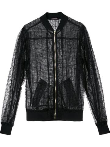 Sophie Theallet Sheer Bomber Jacket