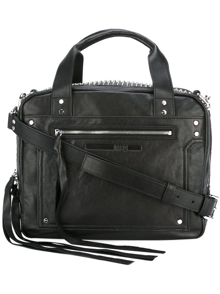 Mcq Alexander Mcqueen Loveless Medium Duffle Bag - Black