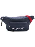 Balenciaga Wheel Belt Bag - Blue