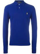 Polo Ralph Lauren Embroidered Logo Polo Shirt, Size: Xl, Blue, Cotton