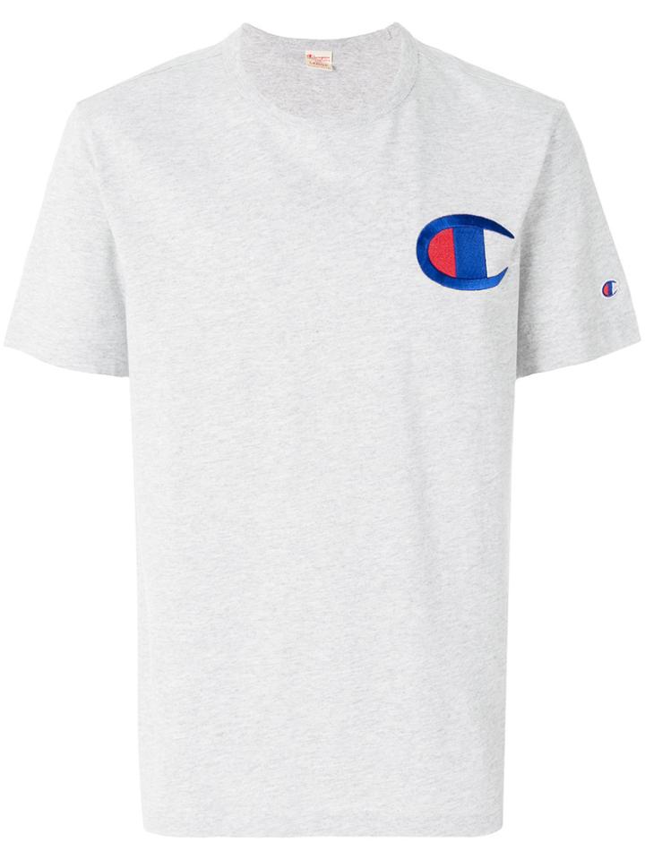 Champion Front Logo T-short - Grey