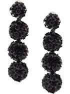 Sachin & Babi Embellished Drop Earrings - Black