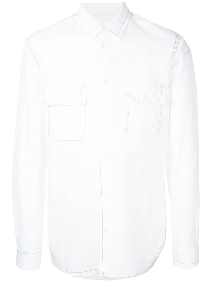 Maison Margiela Formal Fitted Shirt - White