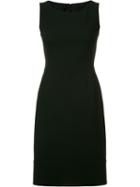 Akris Fitted Dress, Women's, Size: 6, Black, Wool