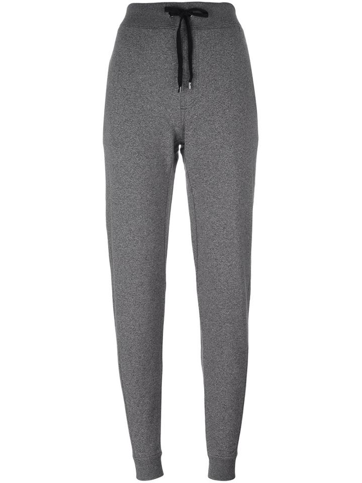 Michael Kors Tapered Track Pants, Men's, Size: Small, Grey, Cotton/spandex/elastane