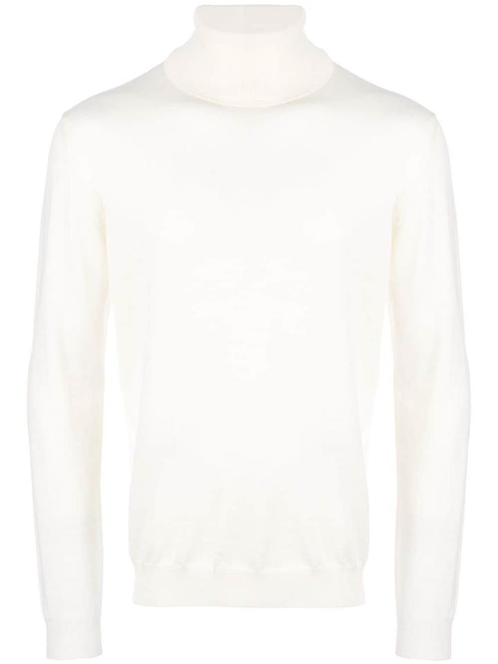 Zanone Roll Neck Jumper - Neutrals