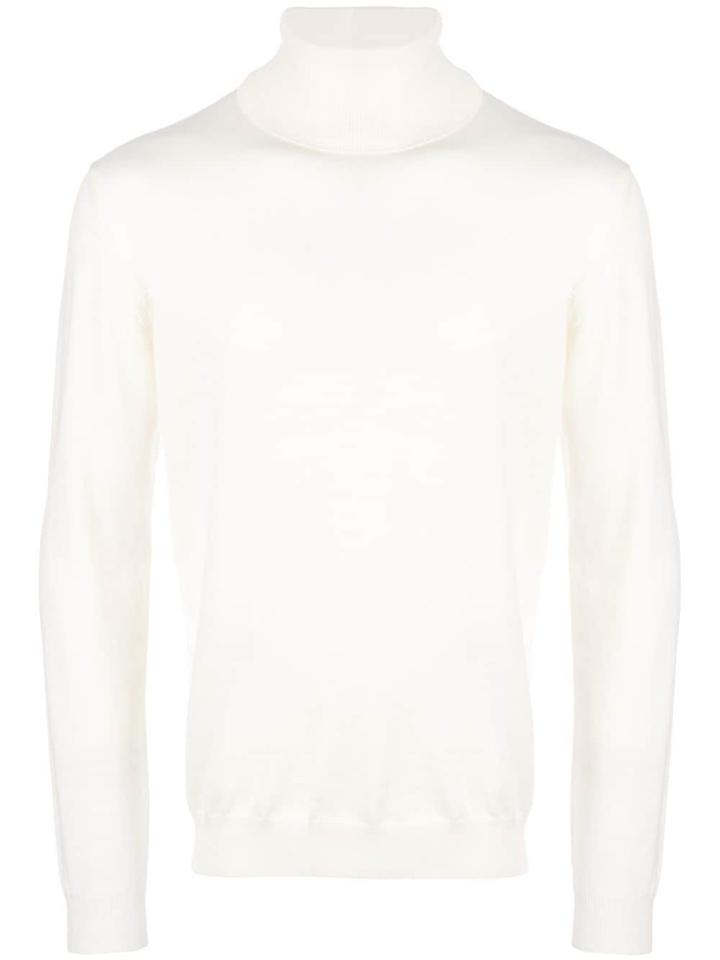 Zanone Roll Neck Jumper - Neutrals