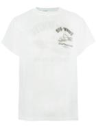Off-white Construction Organza T-shirt, Men's, Size: Small, White, Silk/polyamide/polyester