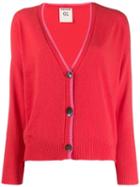 Semicouture Jude Cardigan - Red