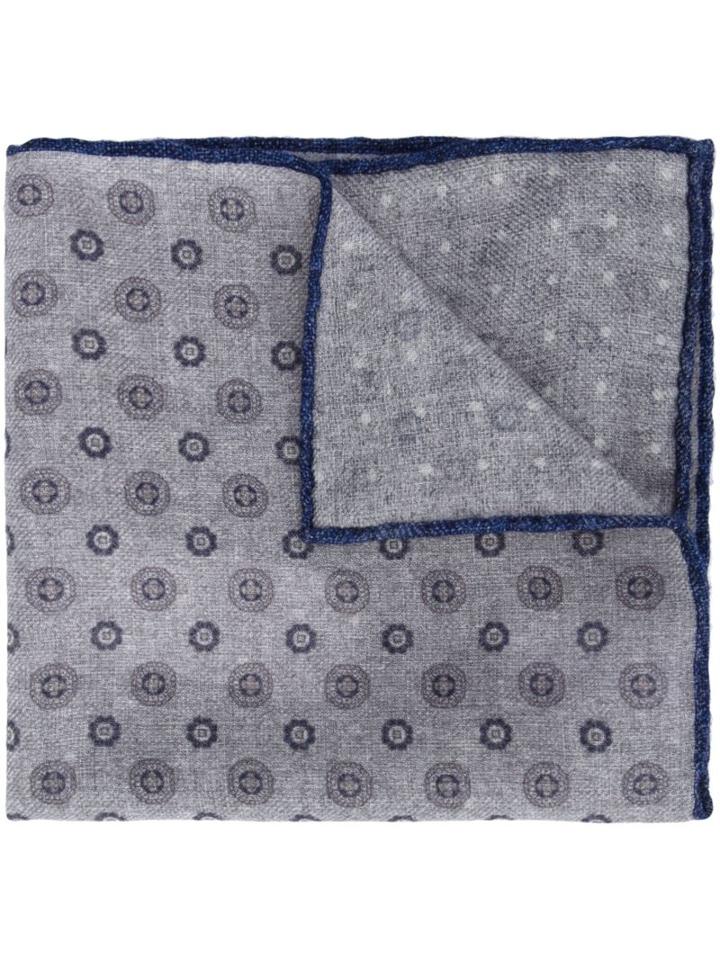 Brunello Cucinelli Multi-pattern Pocket Square