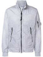 Cp Company Contrast Zip Jacket - Grey