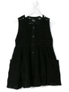 Lost And Found Kids - Cut Out Dress - Kids - Cotton - 10 Yrs, Girl's, Black